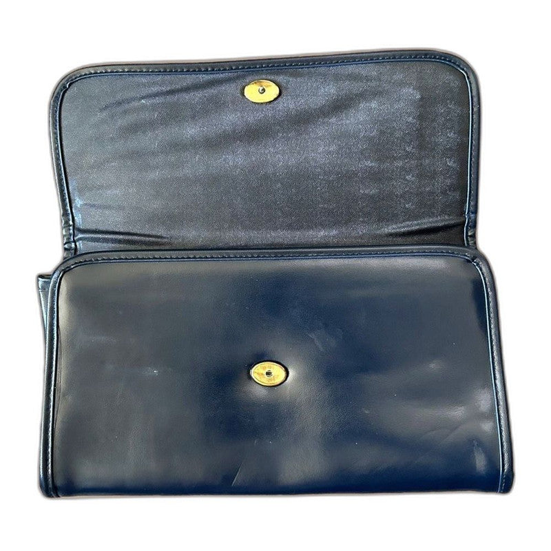 Vintage Faux Leather Clutch Smoking Costume Bag Theater Retro 80s 90s Purse
