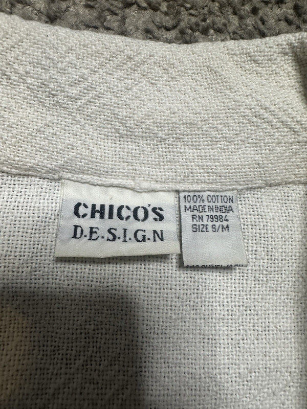 Vintage Chico’s Embroidery Western Jacket Women’s Large Rancher Yellowstone