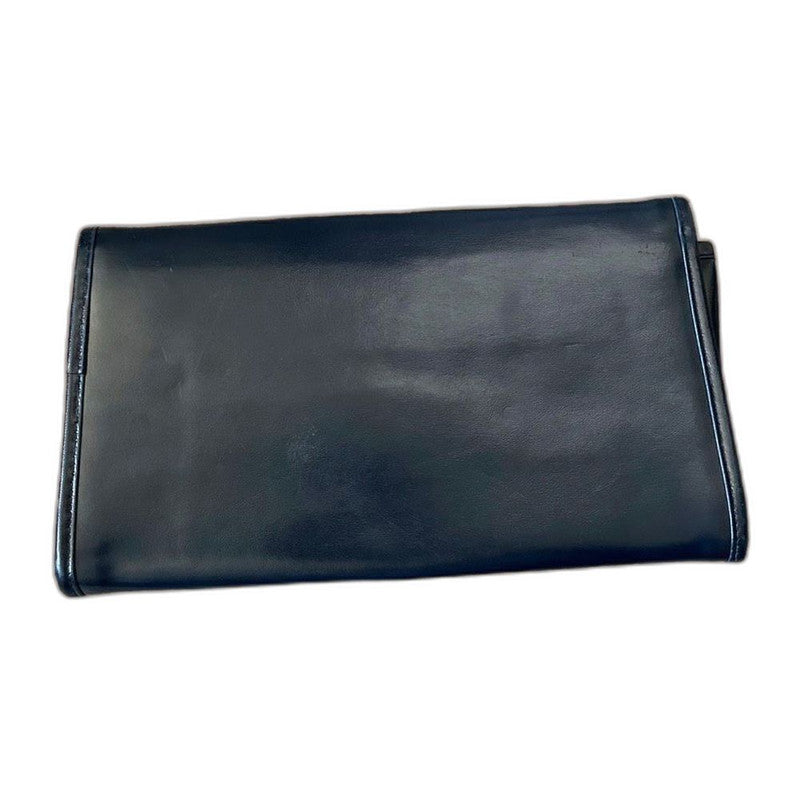 Vintage Faux Leather Clutch Smoking Costume Bag Theater Retro 80s 90s Purse