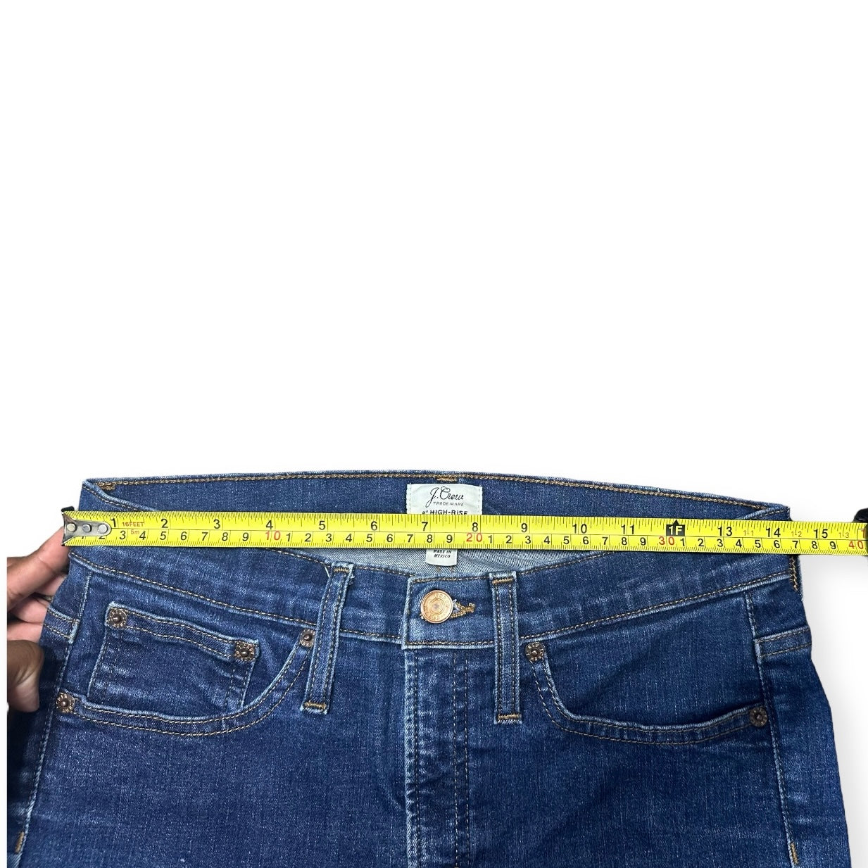 J. Crew 9” High Rise Toothpick Jeans Women’s Size 29