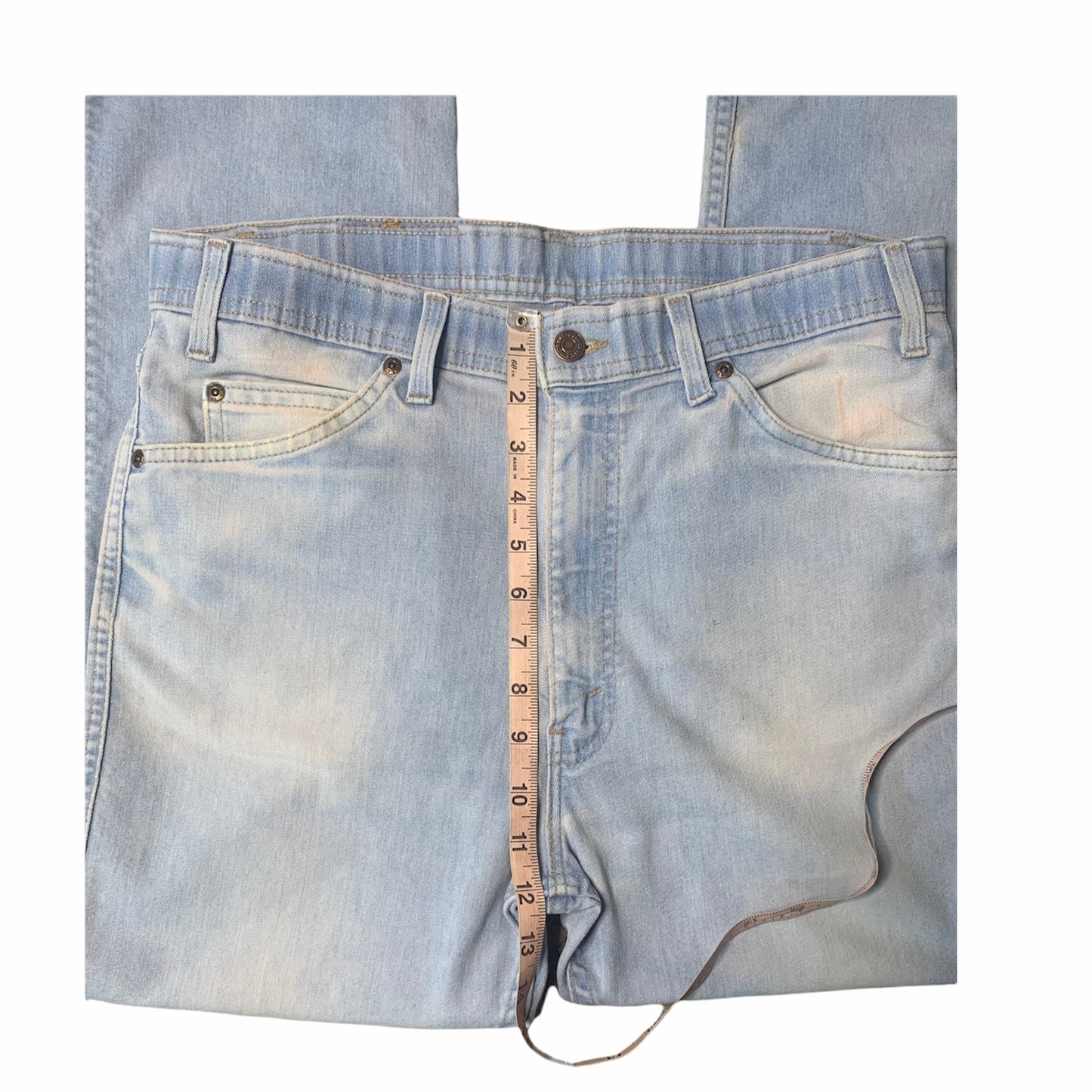 Vintage 1980s Levi’s High Rise Action Brown Tab Jeans