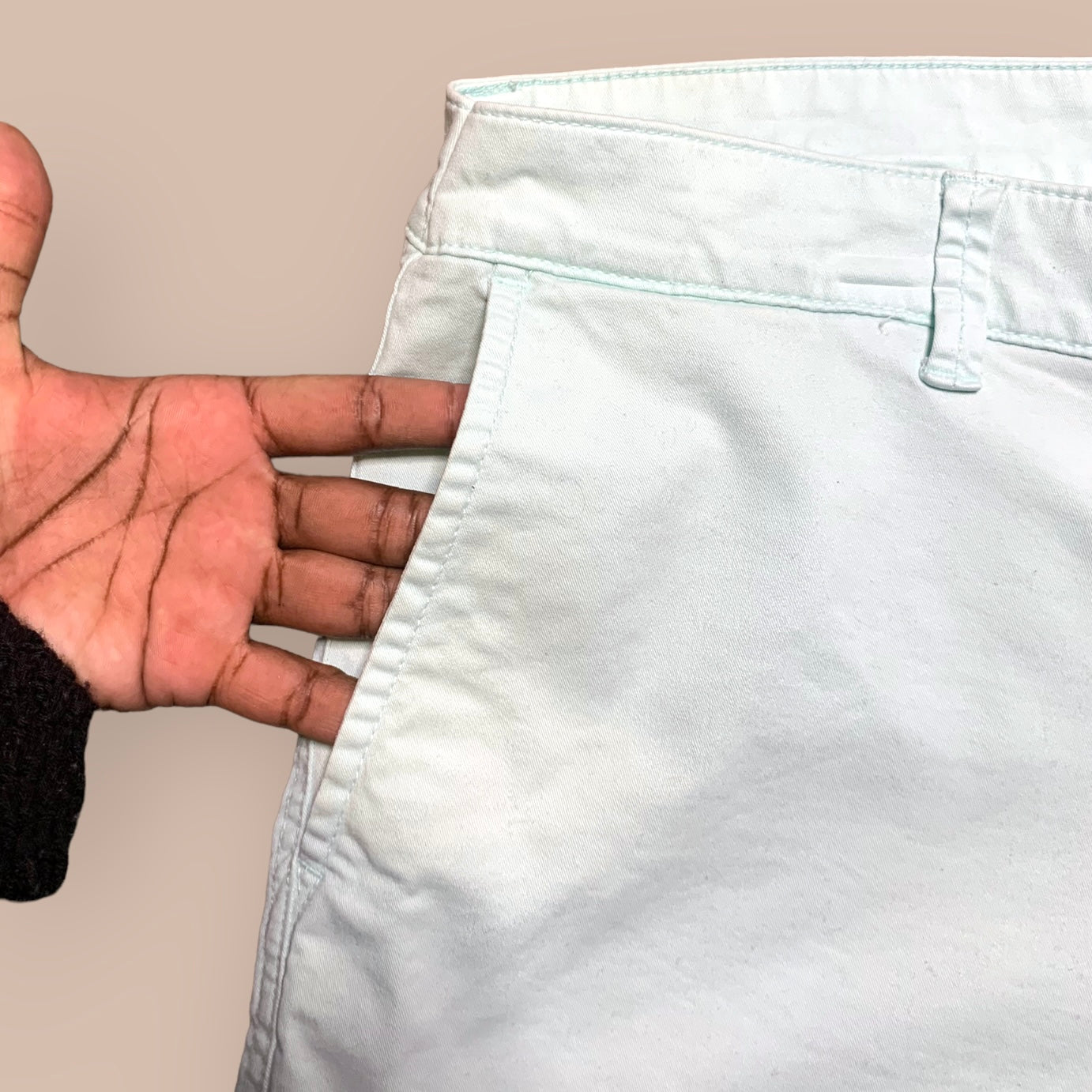 Gap Sorbet Mint Green 5 Inch Girlfriend Khakis Shorts Women’s Size 16