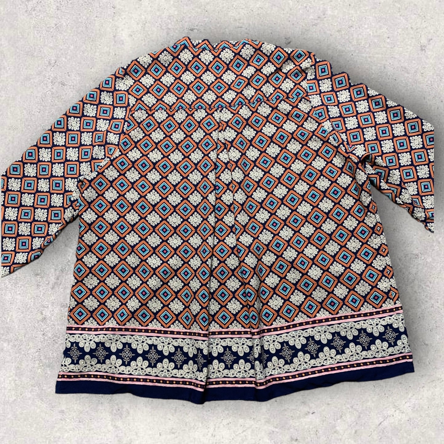 Plus Size Bohemian Peasant Blouse Women’s Size 2X