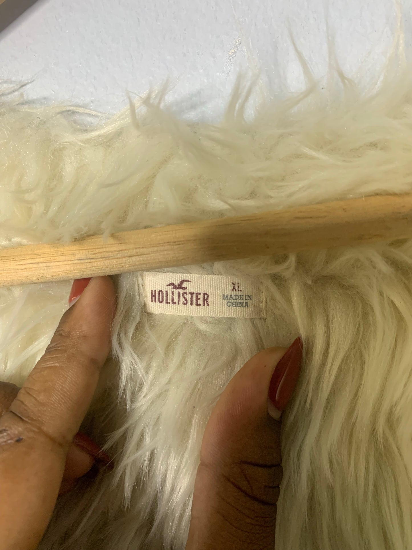 Faux Shearling Fur Vest
