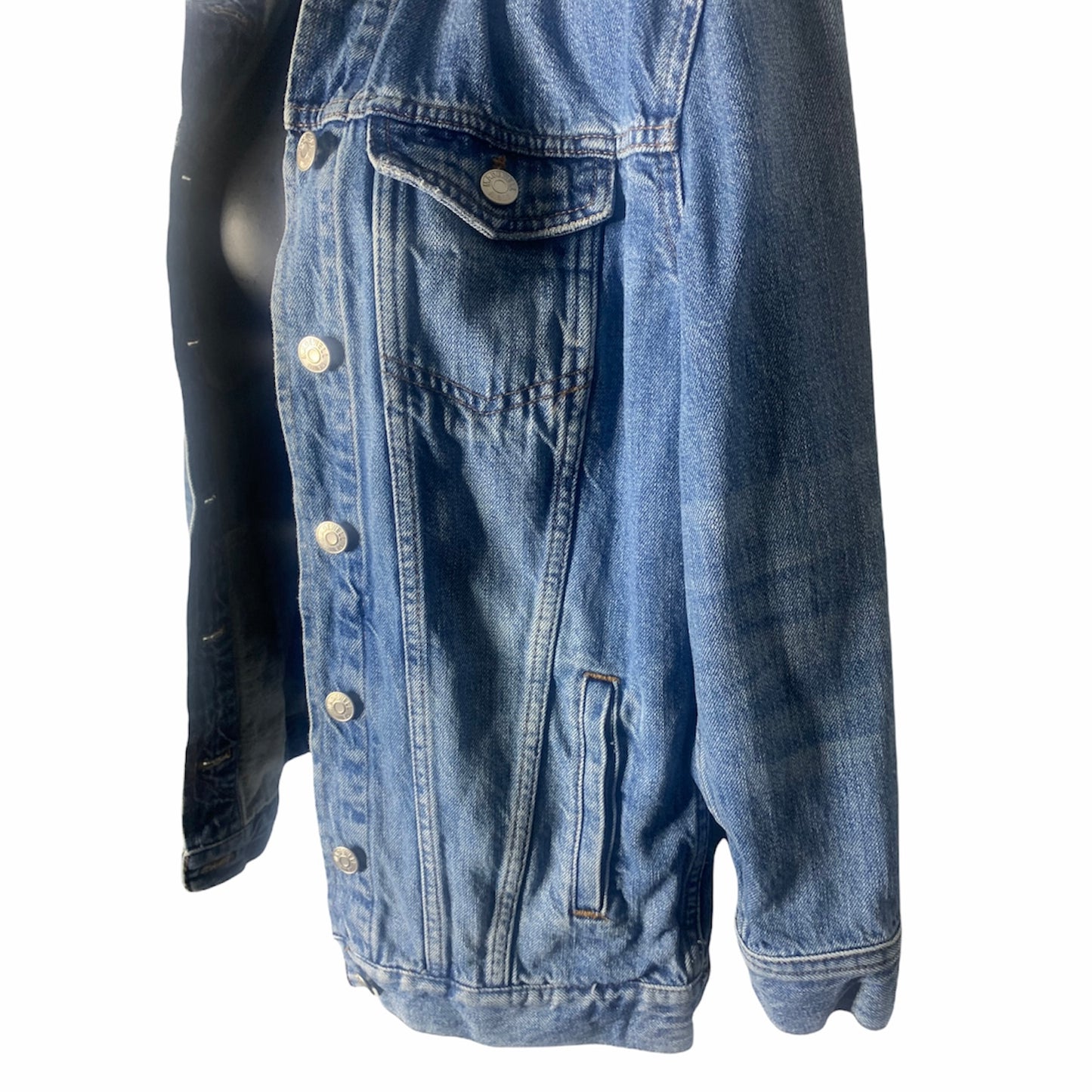 Oversized Jean Jacket In Capstone Wash