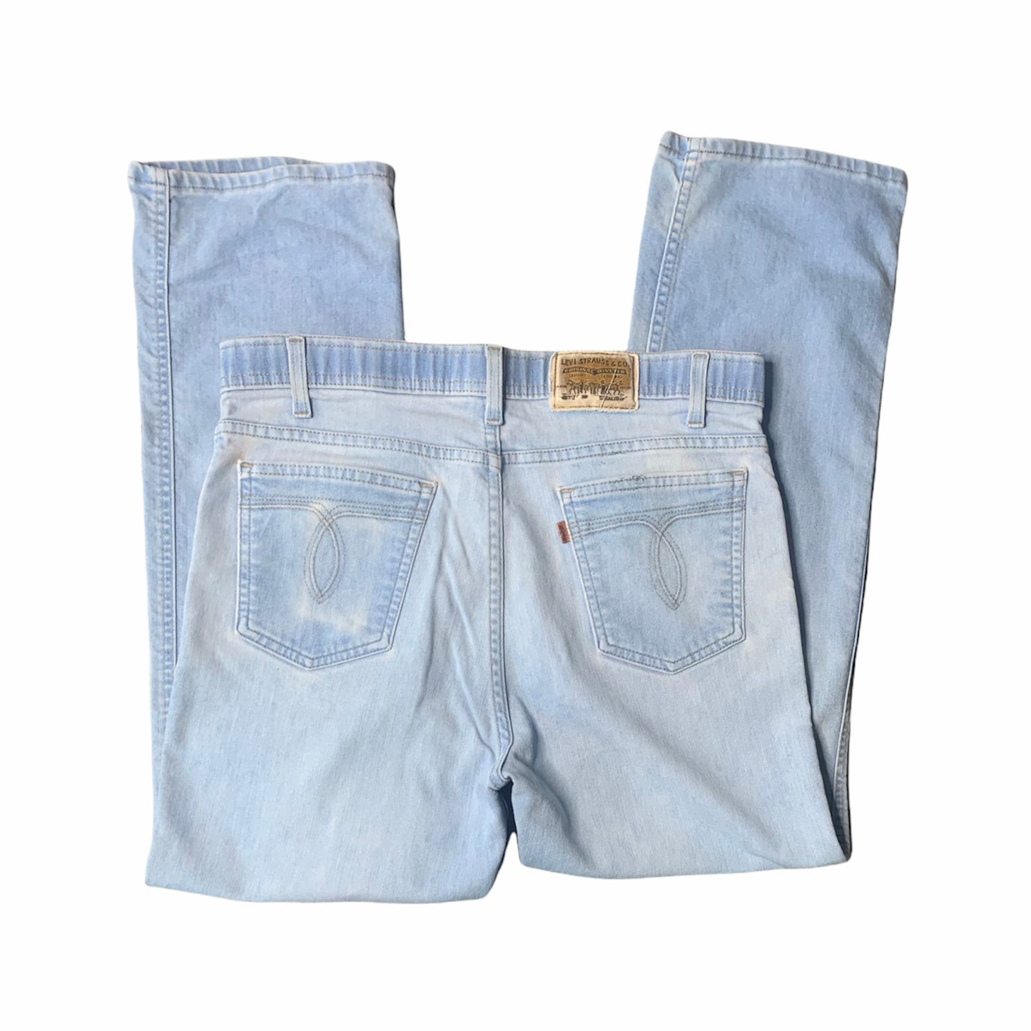 Vintage 1980s Levi’s High Rise Action Brown Tab Jeans