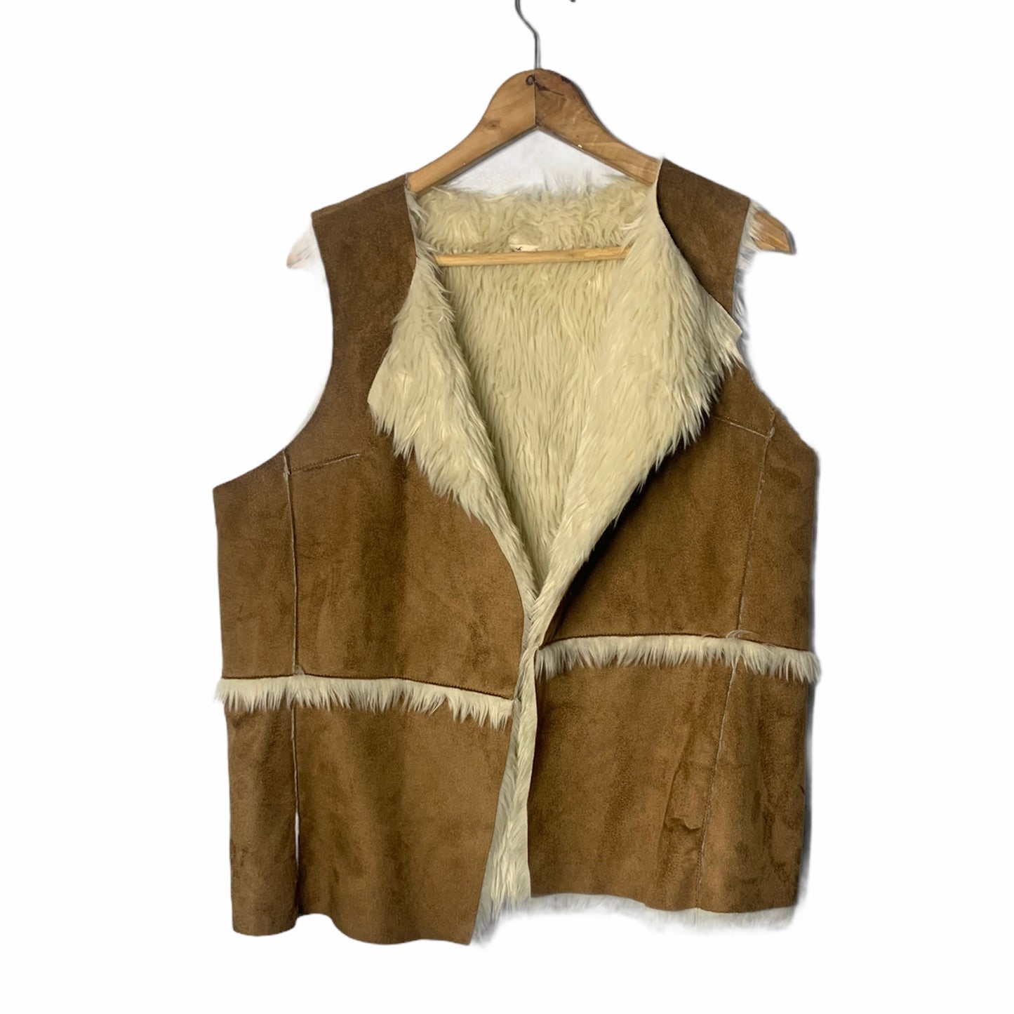 Faux Shearling Fur Vest