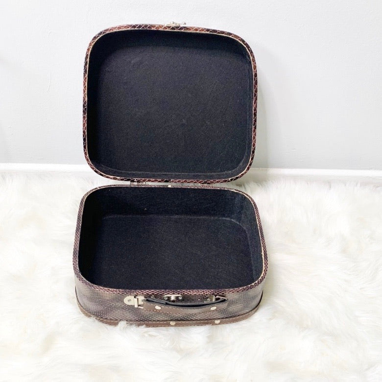 Vintage Style Vanity Travel Carrying Case