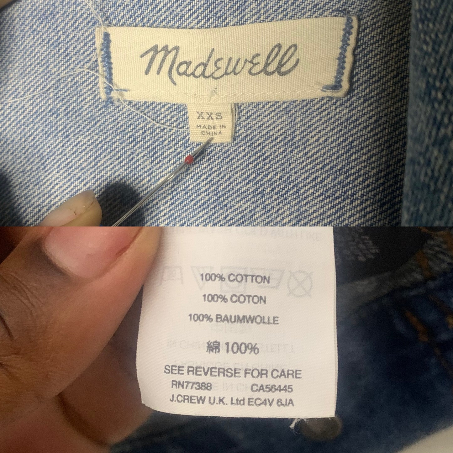 Oversized Jean Jacket In Capstone Wash