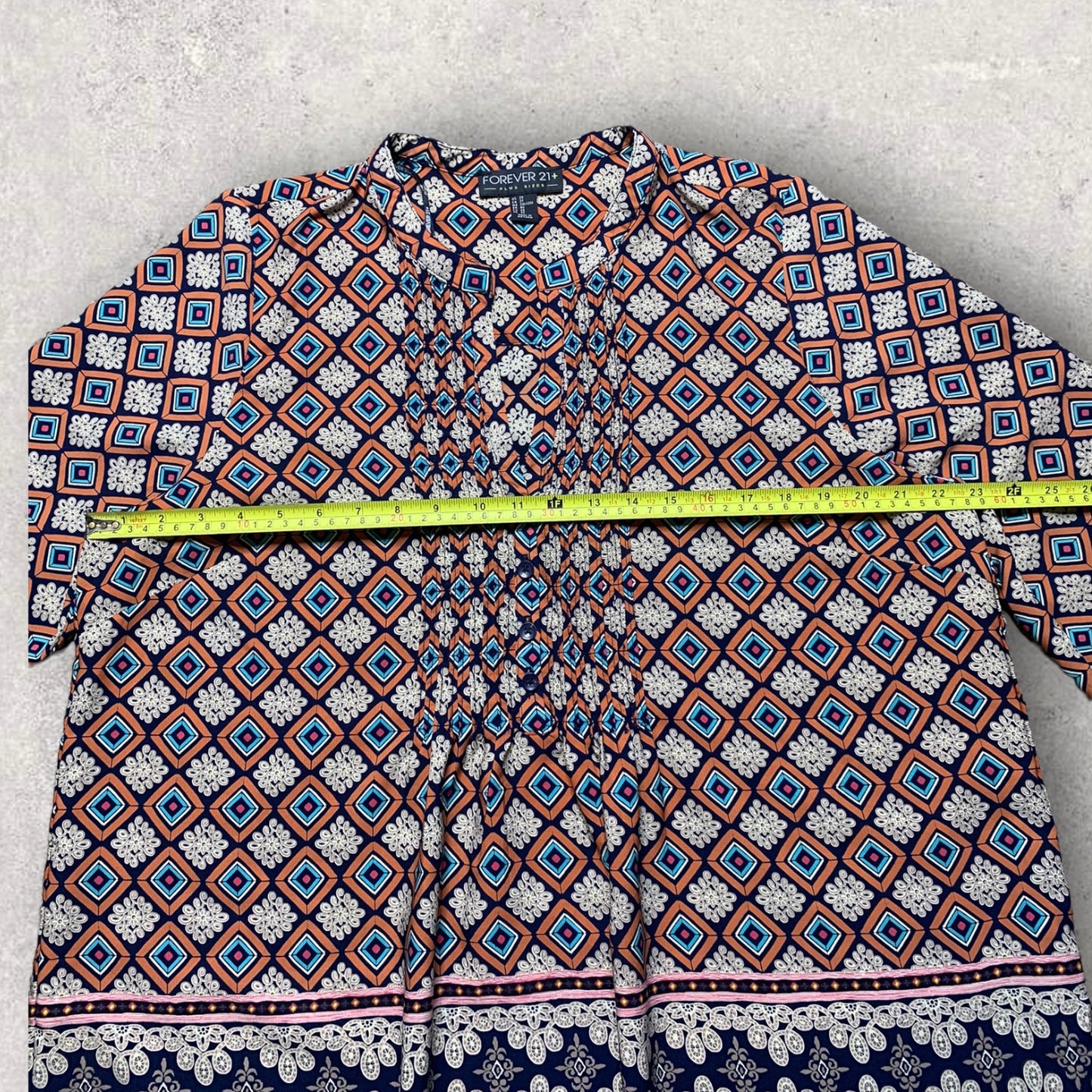 Plus Size Bohemian Peasant Blouse Women’s Size 2X