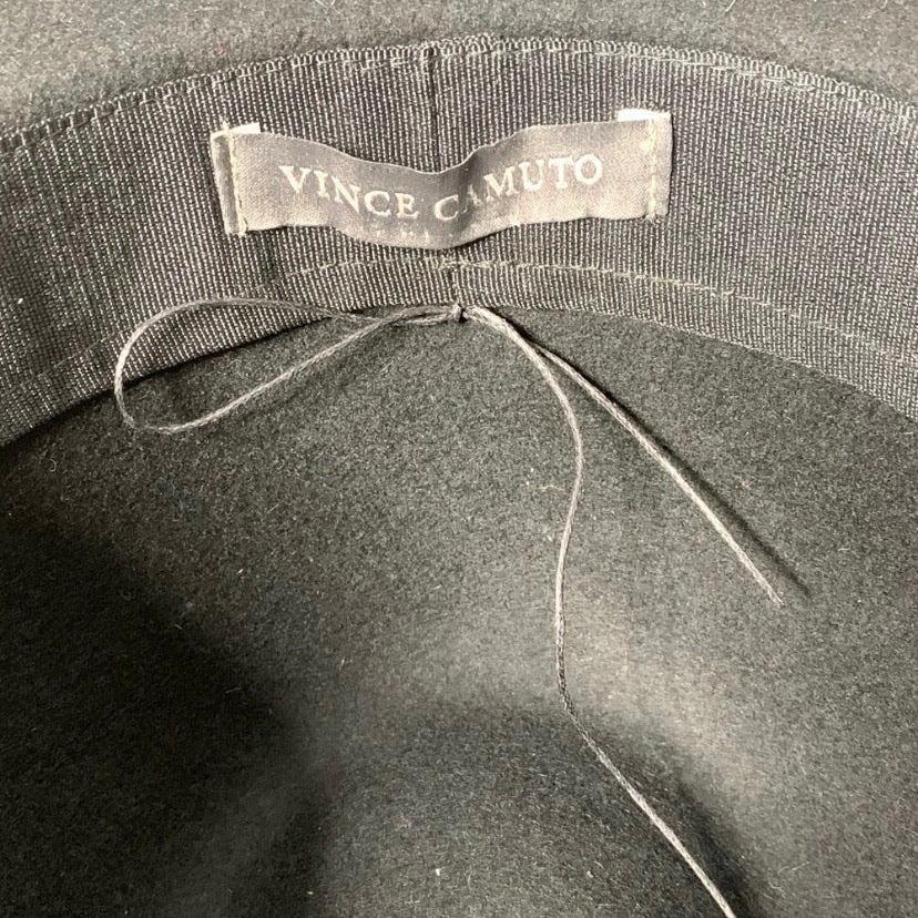 Black Wool Fedora Hat