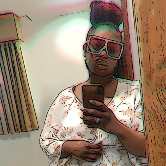 Oversized Flat Top Aviators