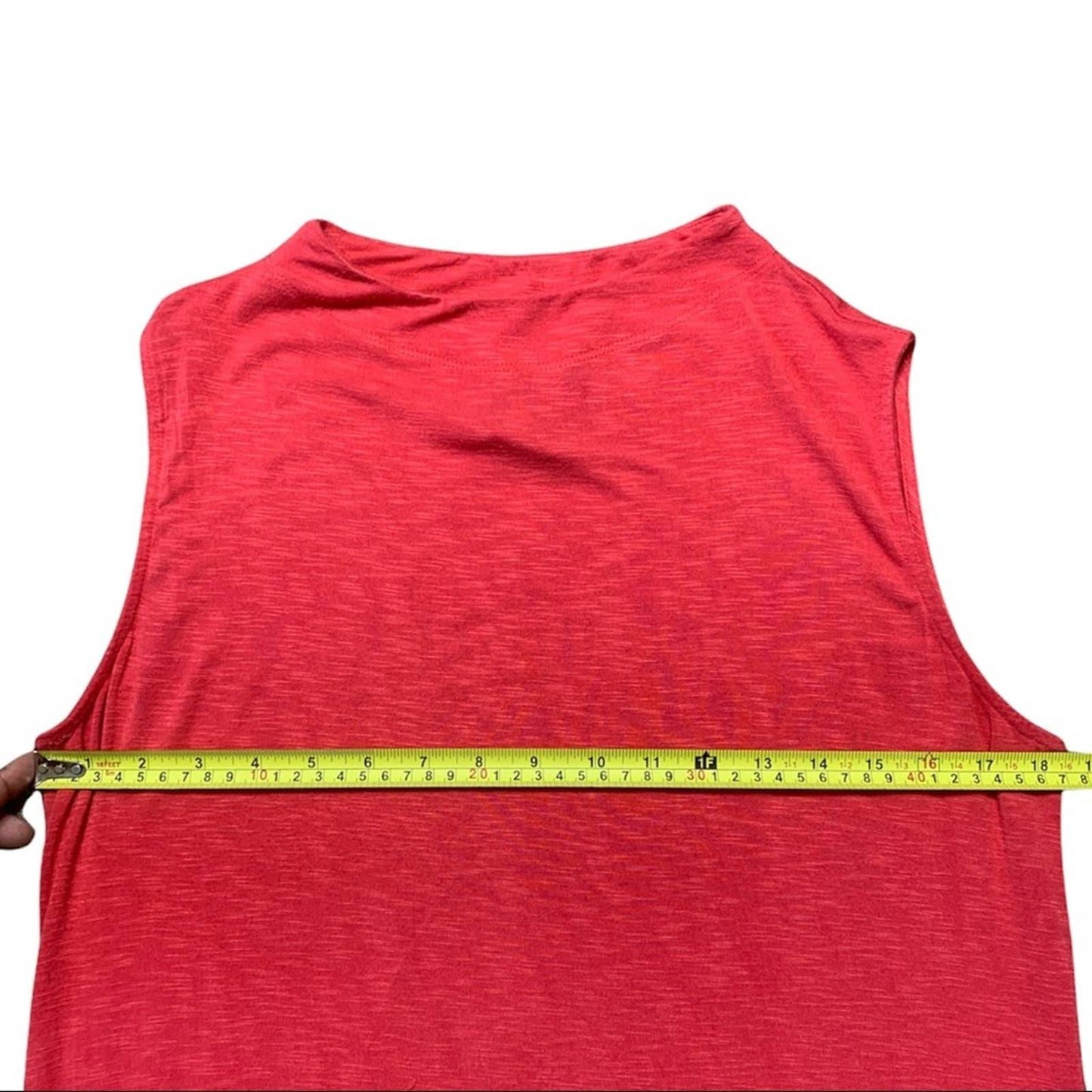 Women's Sleeveless Red Shift Dress Size Large