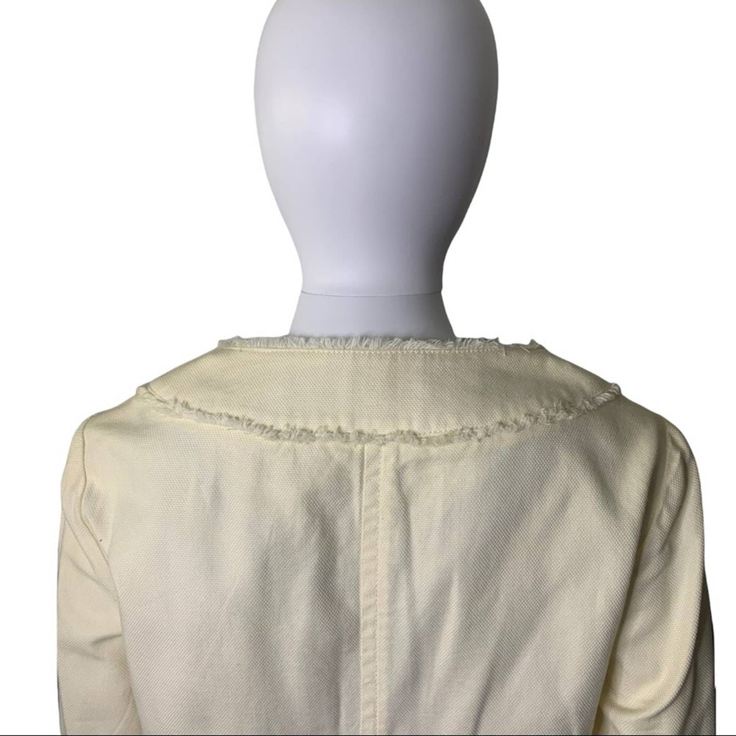 Women’s Raw Trim Femme Denim Jacket Size Medium