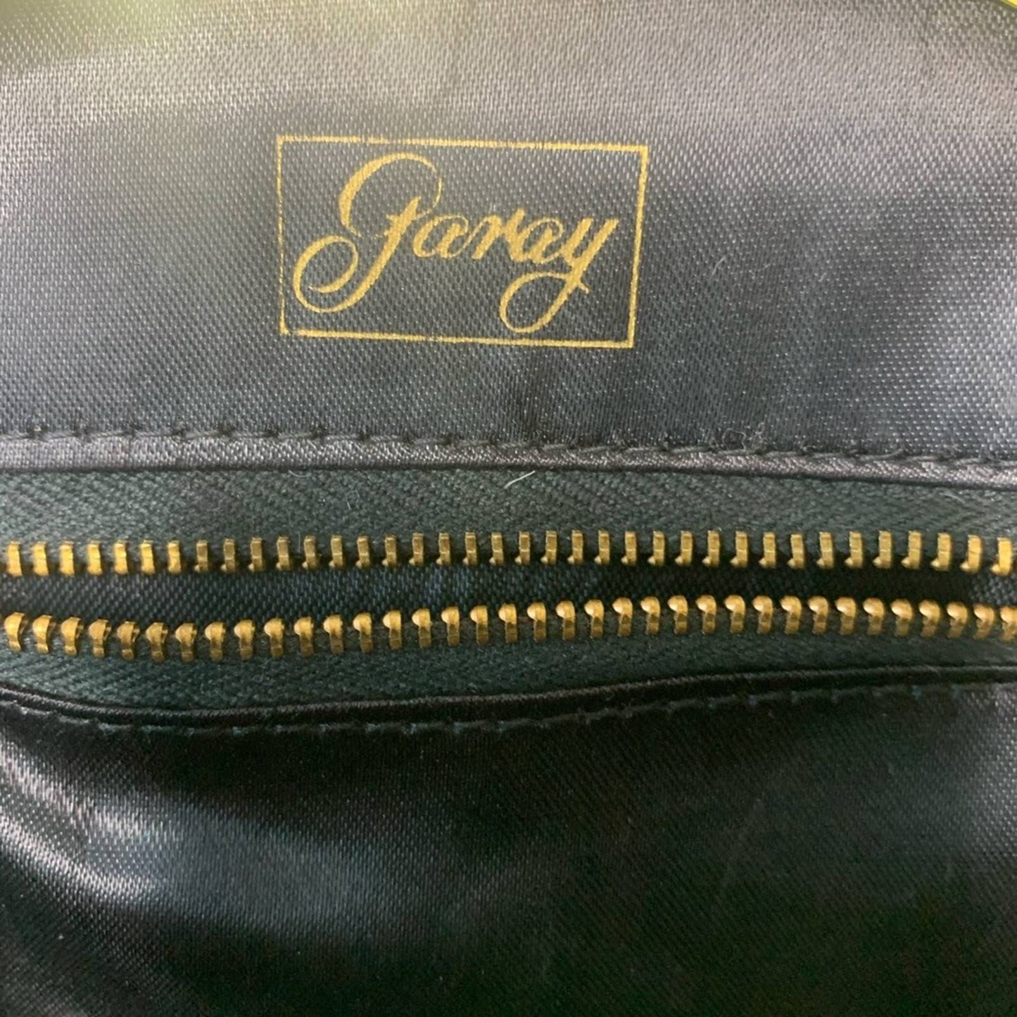 Vintage Paray Black Velvet Gold Chain Coin Purse