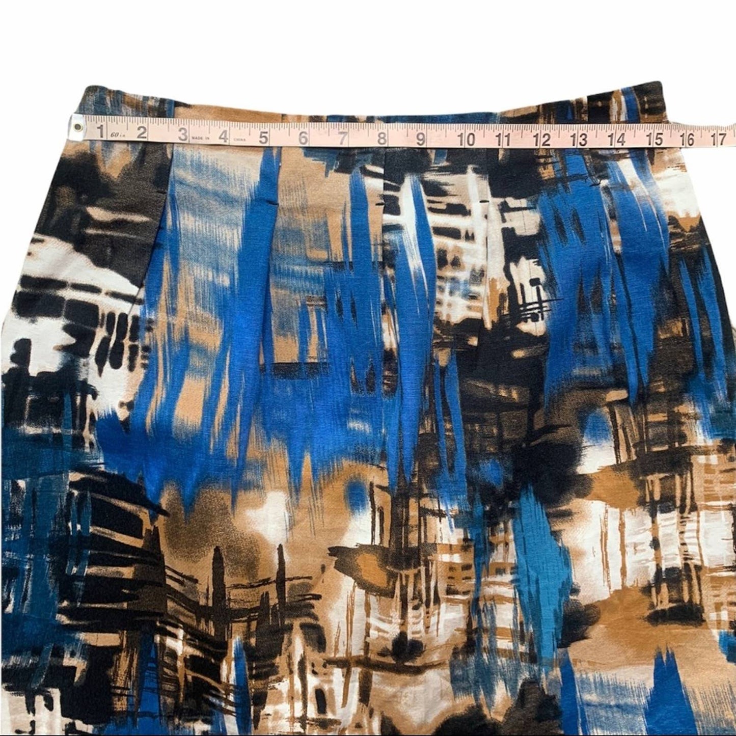 Women's Art Deco Digital Art Mini A Line Skirt Size 4