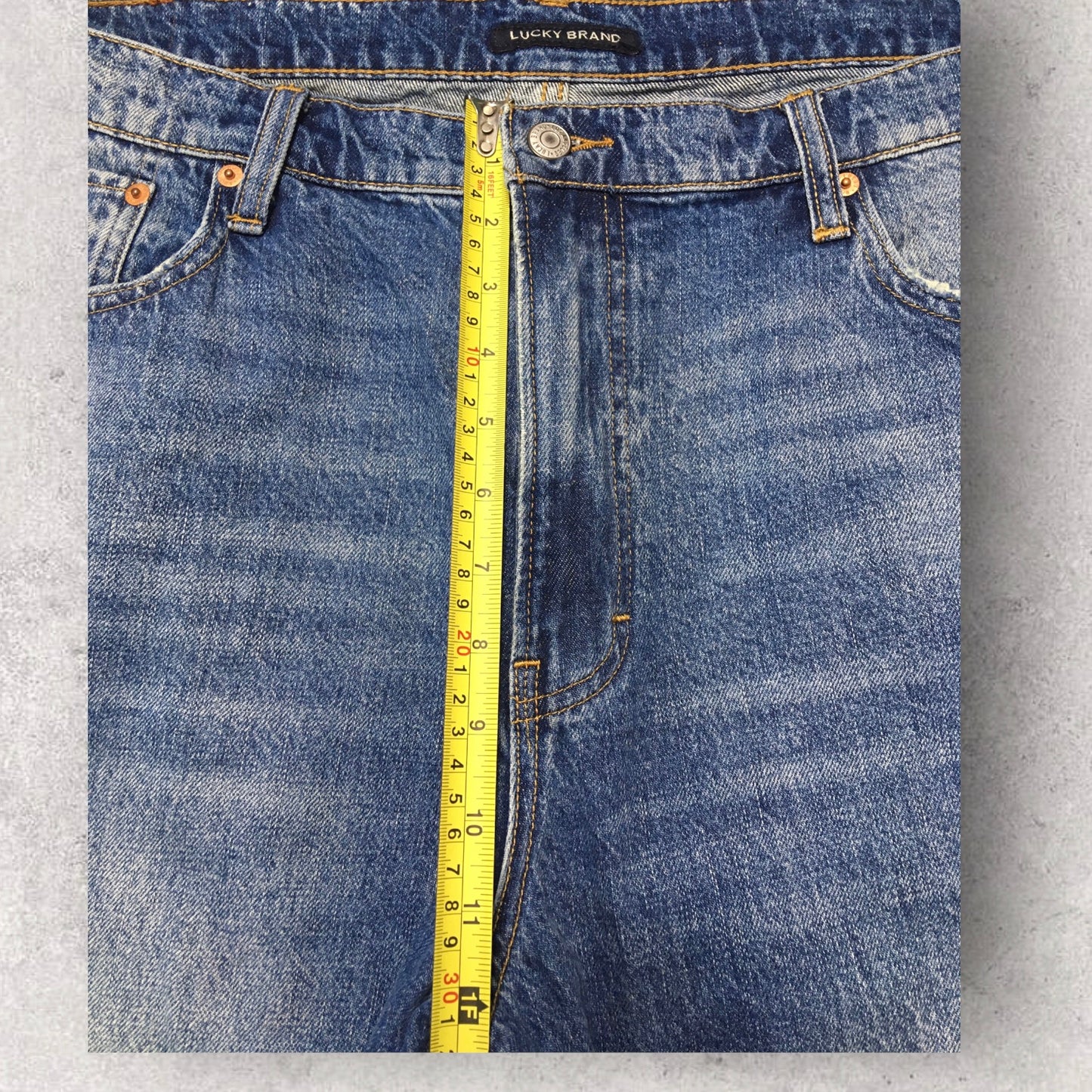 Lucky Brand Distressed Mid Rise Boy Jeans Women’s Size 20