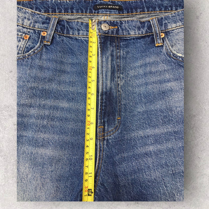 Lucky Brand Distressed Mid Rise Boy Jeans Women’s Size 20