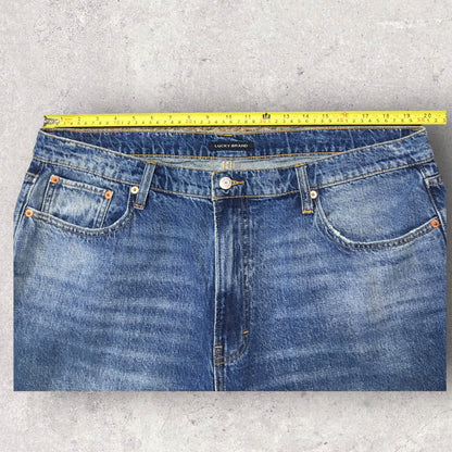 Lucky Brand Distressed Mid Rise Boy Jeans Women’s Size 20