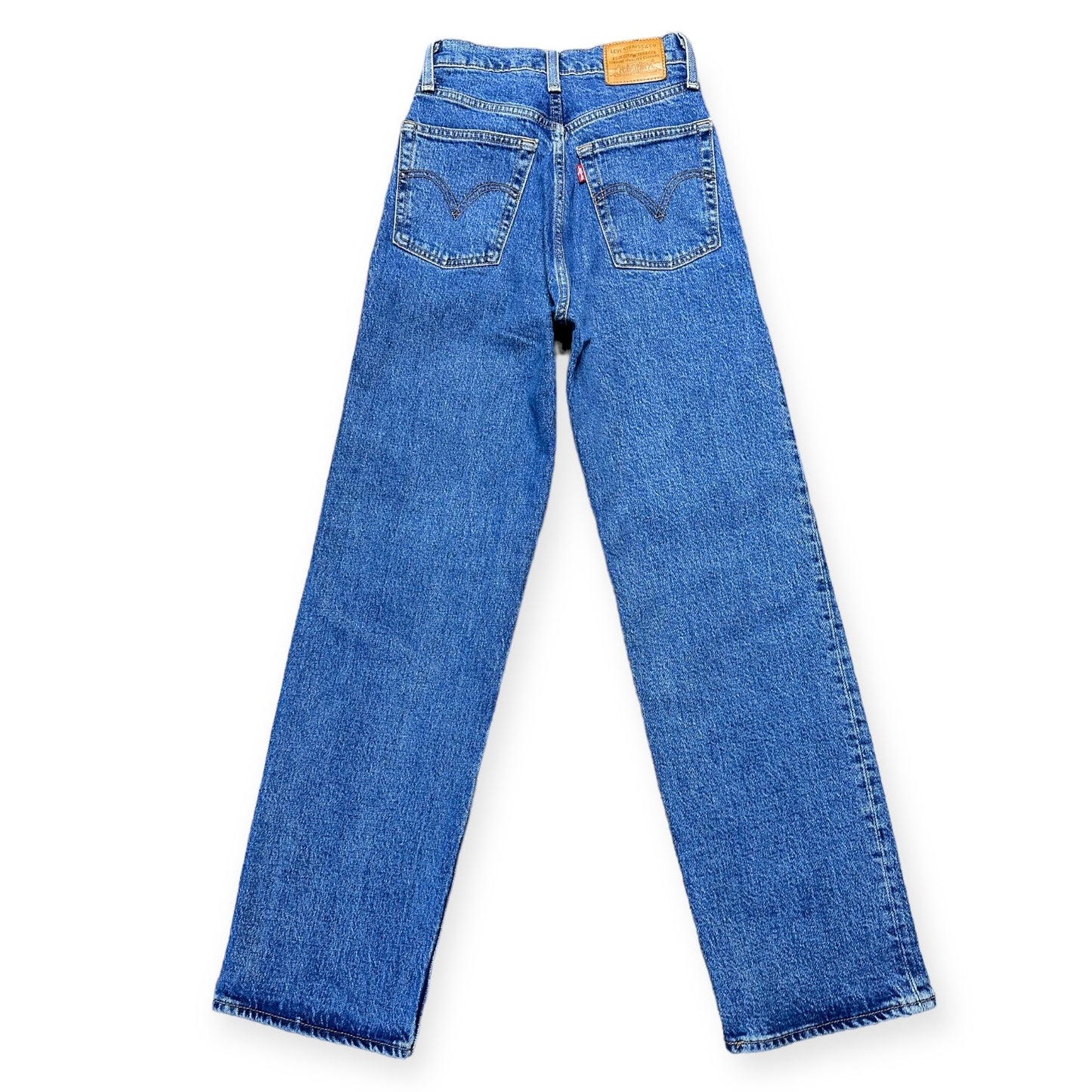 Levi’s Ribcage Straight Hidden Button Fly Jeans Women’s Size 23