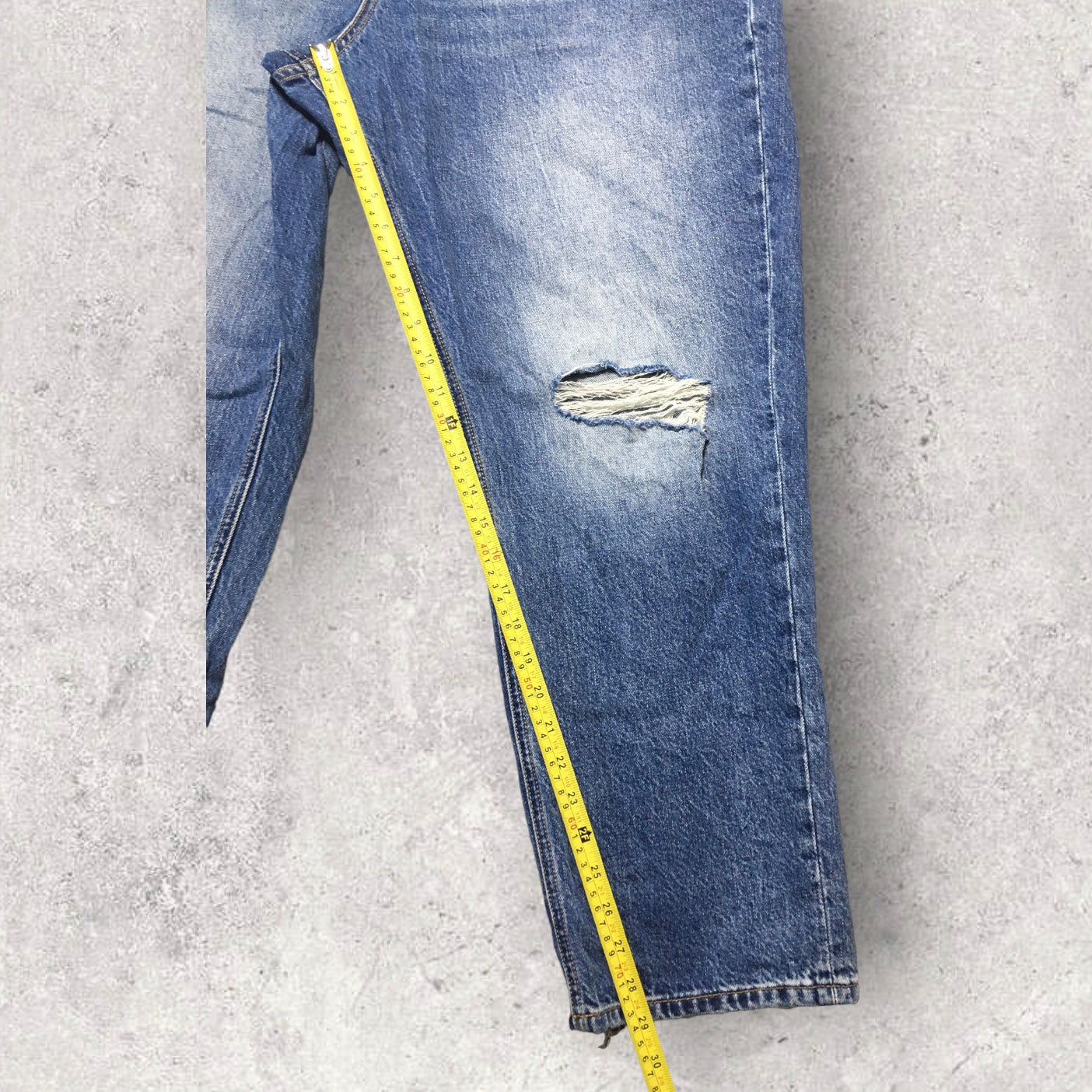 Lucky Brand Distressed Mid Rise Boy Jeans Women’s Size 20