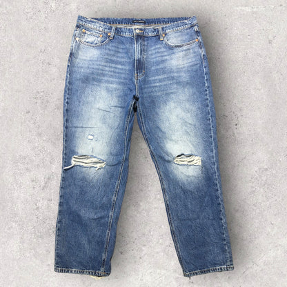 Lucky Brand Distressed Mid Rise Boy Jeans Women’s Size 20