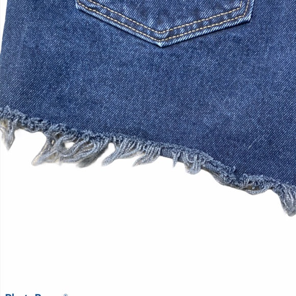 Levi’s 501 High Waisted Button Fly Raw Hem Shorts .