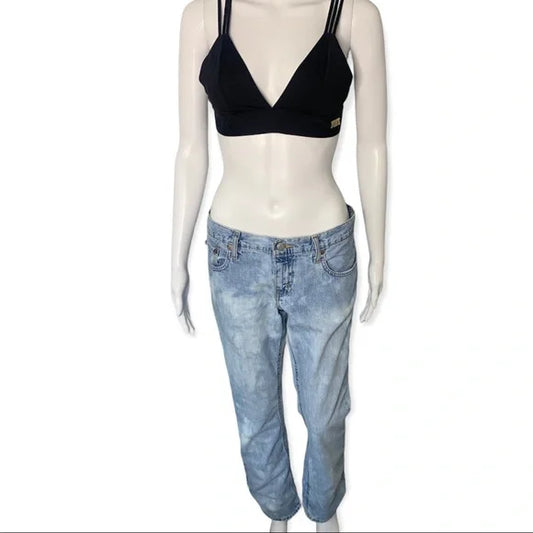 Vintage Polo RL Ralph Lauren Tie Dye Low Rise Lasso Jeans