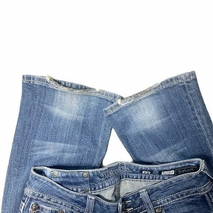 Miss Me Embellished Pocket Boot Cut Jeans Women’s Size 28