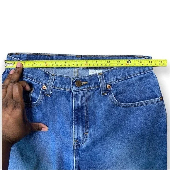 Vintage Jordache Authentic Wide Leg Cropped Jeans Women’s