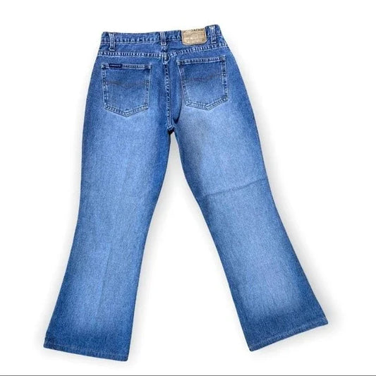 Vintage Jordache Authentic Wide Leg Cropped Jeans Women’s