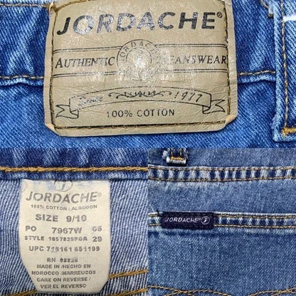 Vintage Jordache Authentic Wide Leg Cropped Jeans Women’s