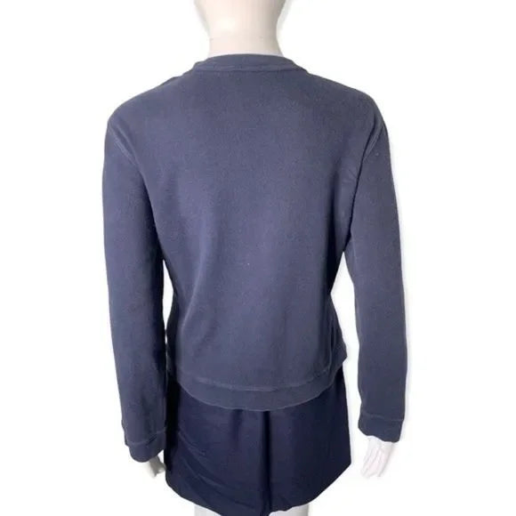 Y2K Abercrombie & Fit Zip Up Blue School Jacket