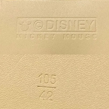Disney Mickey Mouse Rival Faux Leather Silver Buckle Belt