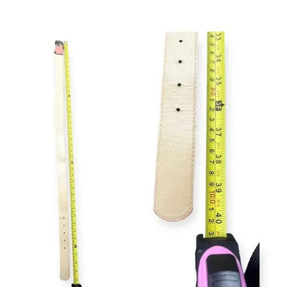 Faux Leather BarbieCore Pink Buckle Belt