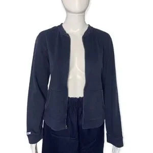 Y2K Abercrombie & Fit Zip Up Blue School Jacket