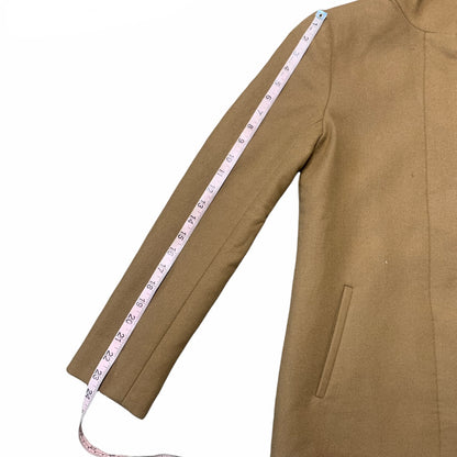 Camel Brown Wool Cashmere Coat by Theory