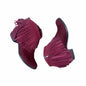 Burgundy Fringe Ankle Booties