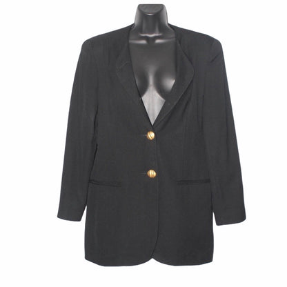 Vintage The Limited Gold Button Wool Blazer