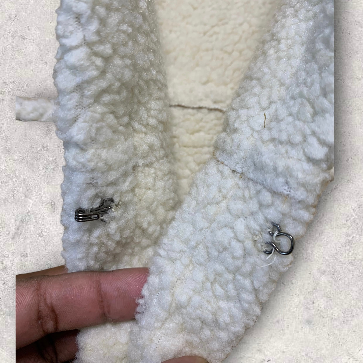 Y2K Suede Sherpa Vest in Cappuccino Women’s Size XL