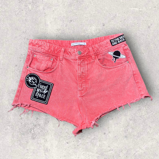 Zara Take Off Outer High Rise Cut Off Jean Shorts Women’s Size 10