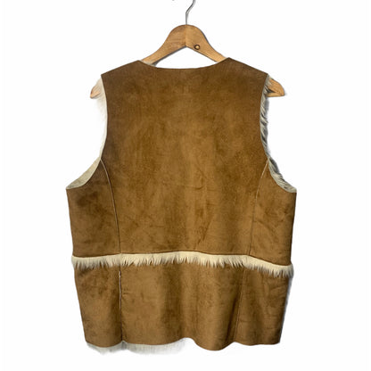Faux Shearling Fur Vest
