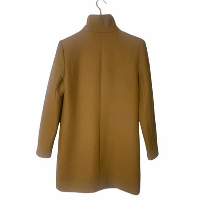 Camel Brown Wool Cashmere Coat by Theory