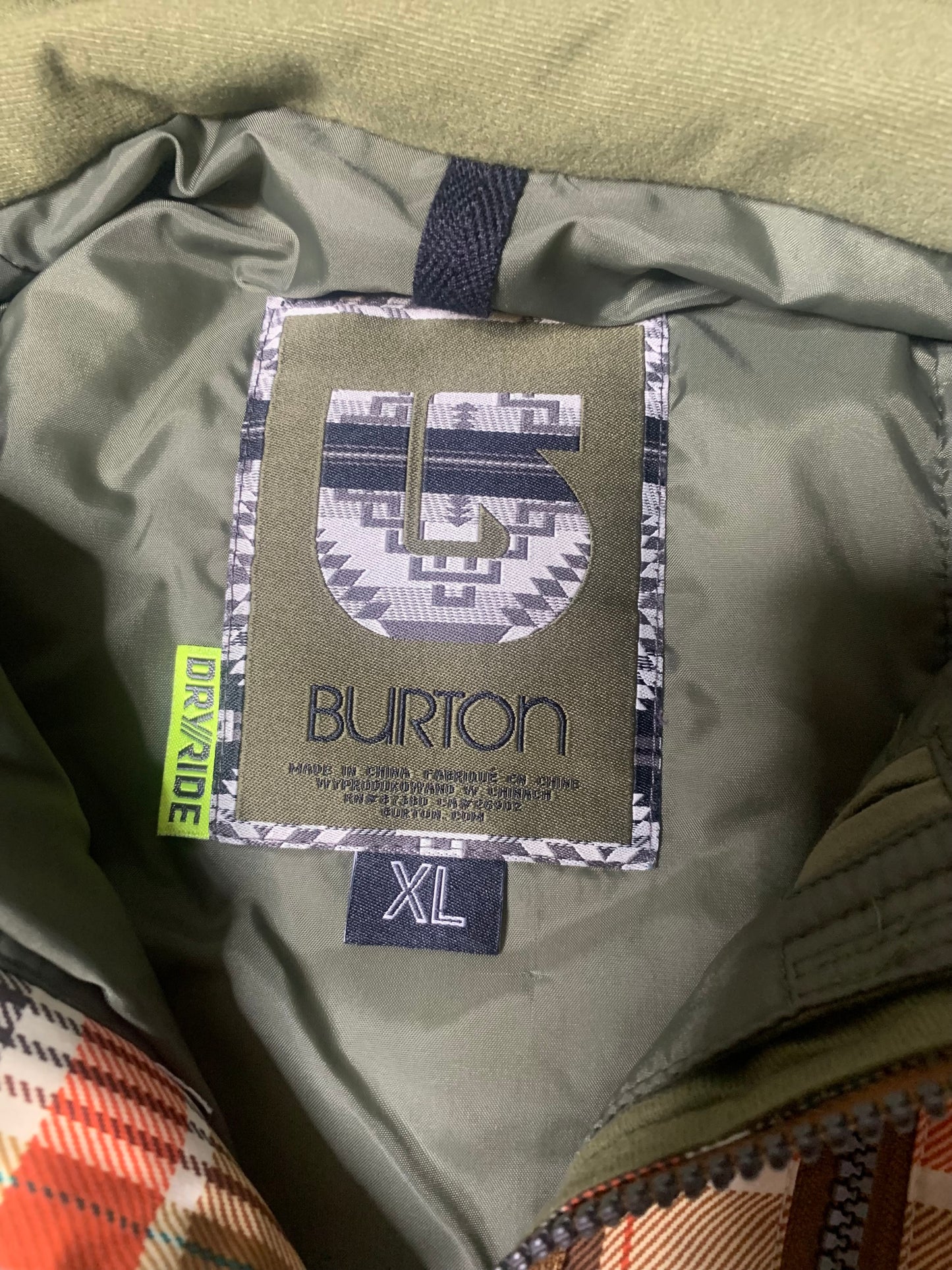 Retro Plaid Snowboarding Jacket
