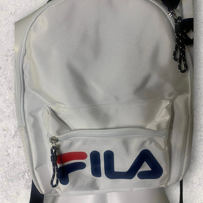 FILA White Logo Rivera Mini Backpack & Crossbody Set