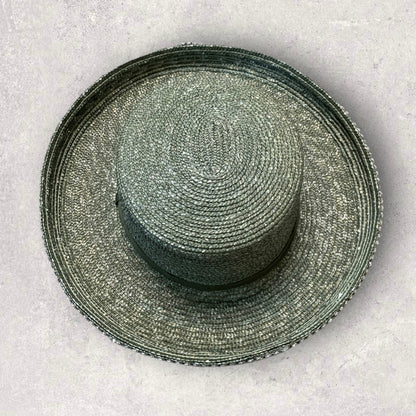Vintage Bertmar Straw Kentucky Derby Sun Hat