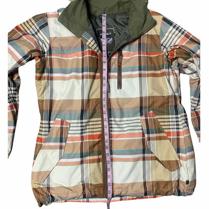 Retro Plaid Snowboarding Jacket