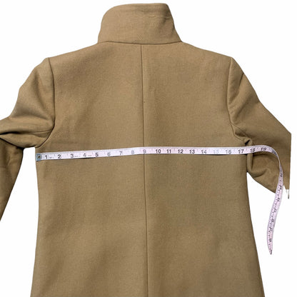 Camel Brown Wool Cashmere Coat by Theory