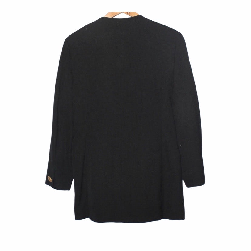 Vintage The Limited Gold Button Wool Blazer