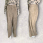 Lafayette 148 Suede Leather Wide Leg Pants Women’s Size 8